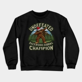 Dabbing Bigfoot Crewneck Sweatshirt